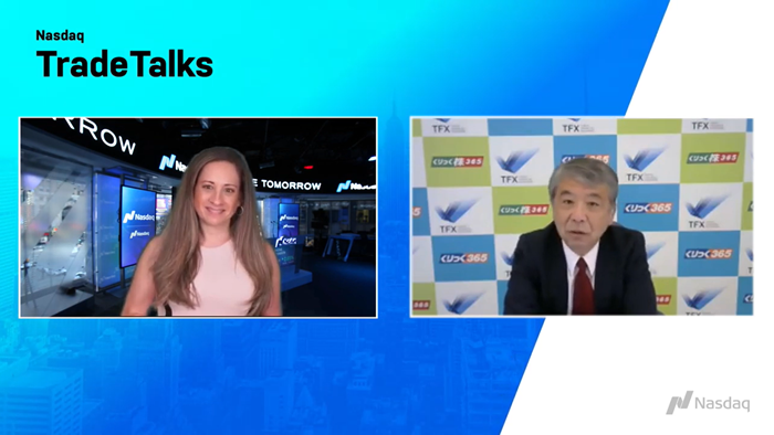 Nasdaq 「Trade Talks」東京金融取引所インタビュー